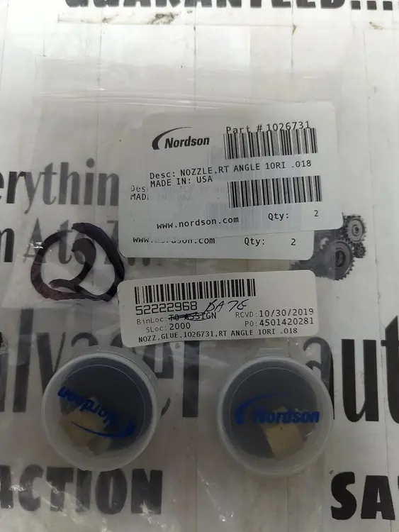 New | in-Stock NORDSON 1026731 Nozzles Ohio US | Surplus Asset Holdings #1234756