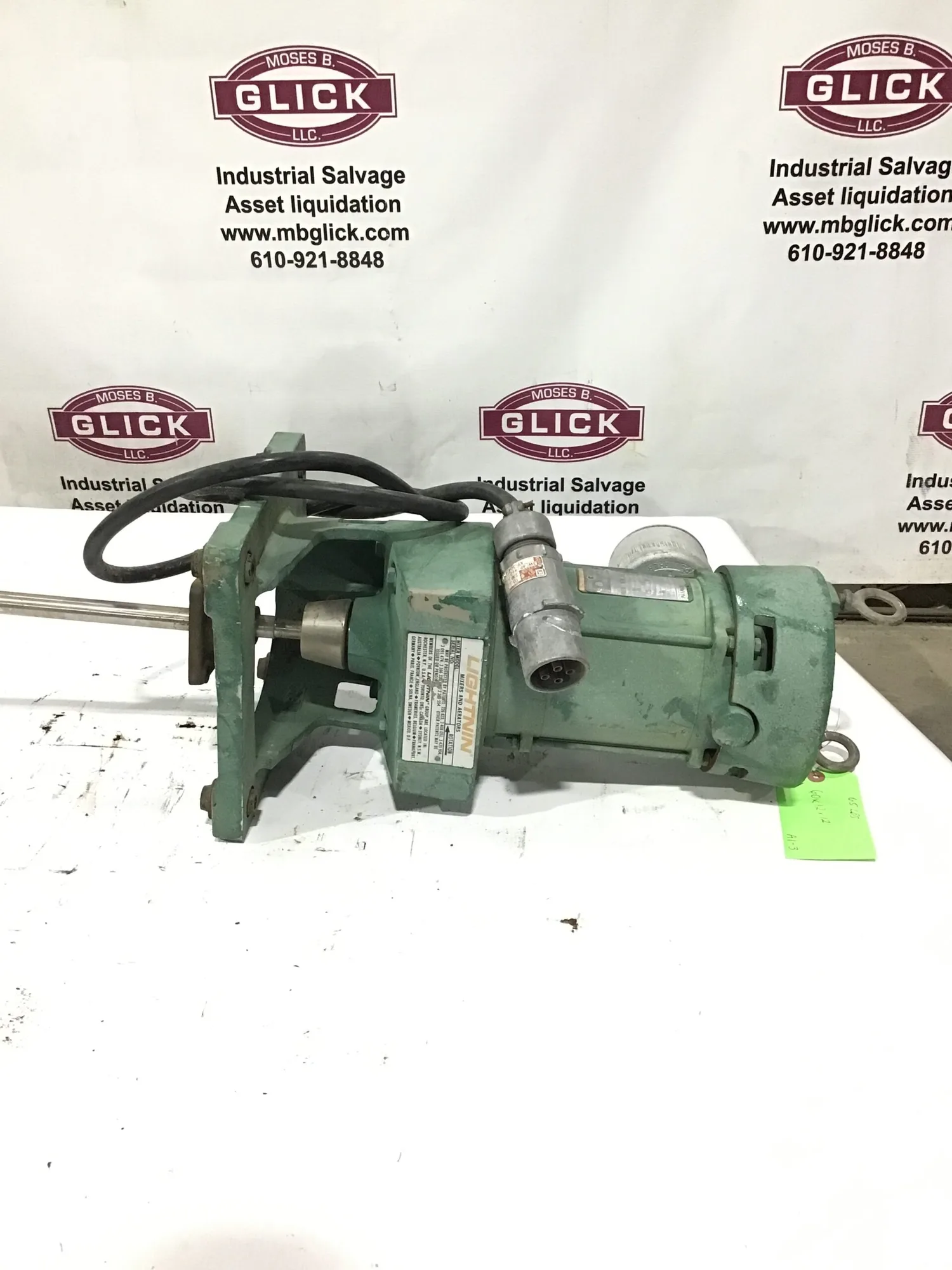 Lightnin NLD-33 Small Portable Mixer and Aerators 3W 1/3HP 3PH