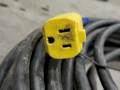 64 ft. Power Extension Cord NEMA 5-15 Plug and Receptacle