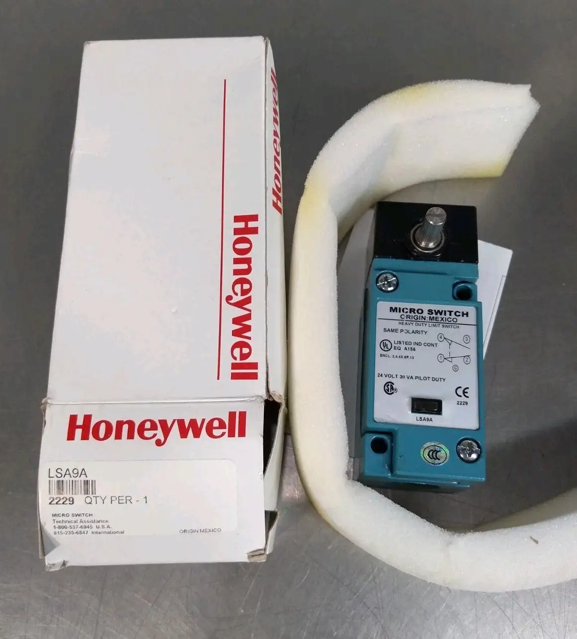 Honeywell LSA9A Limit Switch Loc4E38