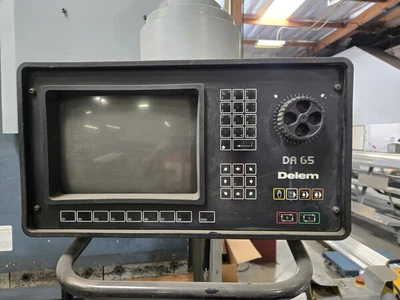 220 Ton, Durma, CNC hydraulic press brake, 12' overall, Delem 65 Control, 1999