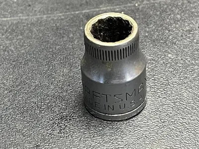 Craftsman USA 9mm 12 Point 3/8" Drive Shallow Socket 44301 G Series            n