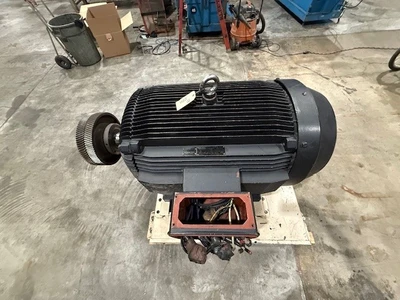 400 HP WEG Inverter Duty AC Motor  586/7T Frame  1790 RPM  460 Volt   460 amp   60 HZ   1033 Service Factor   Continuous Duty   TEFC Enclosure