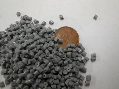 PP Plastic Pellets Polypropylene Resin Injection Molding Light Gray 45 Lbs