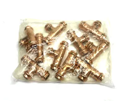 New | in-Stock Viega ProPress Tee, P x P x P - Model 2918 Copper Press Connection 10-P Valves/Fittings Michigan US | Maverick Industrial Sales #1462903