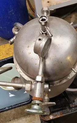Westfalia SA 1-02-175 pilot plant separator, 316SS.