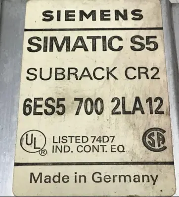 USED SIEMENS 6ES5 700-2LA12