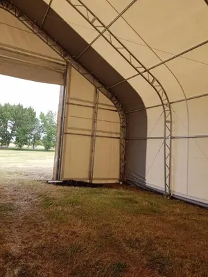 NEW 30X60X20 DOUBLE TRUSS STORAGE BUILDING