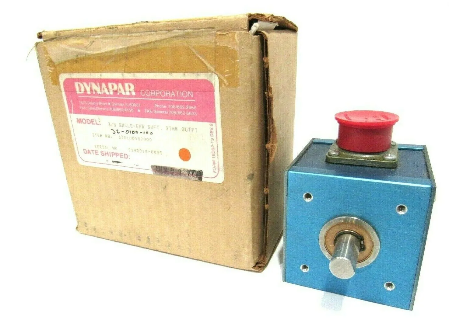 NEW DYNAPAR 320100100000 SHAFT ENCODER