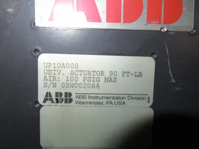 ABB UP Universal Pneumatic Rotary Actuator