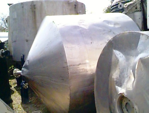 4500 L S/S Insulated Enclosed Vessel