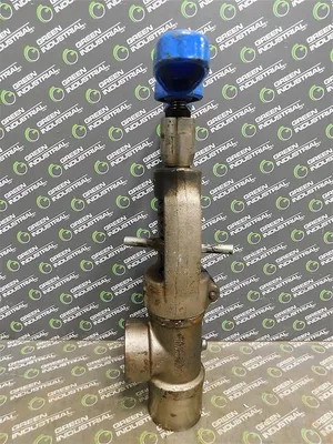 1.5" Conval 13U2J-F227G-5T07 Globe Valve 7613 PSI WOG 1/2" Orif. F22 Body Used