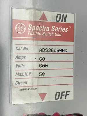 New | in-Stock GE ADS36060HD Miscellaneous Equipment (Electrical & Power) | Surplus Asset Holdings #1195690