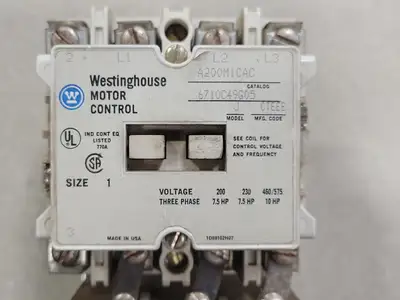 Used WESTINGHOUSE A200M1CAC Switchgears British Columbia CA | Lenmark #242433