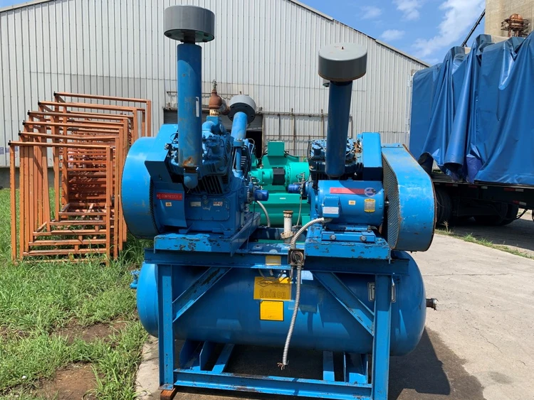 Used BALDOR TP5101L24H Lubricated Reciprocating Air Compressors Alabama US | Transamerican Equipment Company #703593