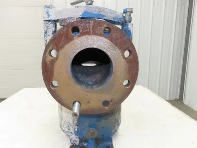 Hayward Model 72 Simplex 4" Inline Basket Strainer Cast Iron 200 PSI Flanged