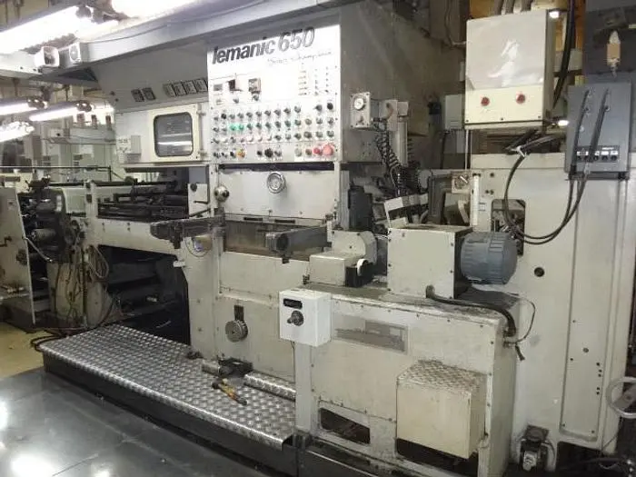 Used 1981 BOBST LEMANIC HELIO CH 650 Die Cutters | Paper Converting Equipment #395863