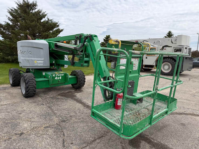 Used 2017 Genie Z-45/25J RT Articulating Boom Lifts Wisconsin US | Stack Equipment #1271286