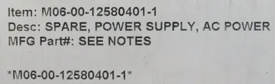 NEW BENTLY NEVADA 3500/15 POWER SUPPLY PWA127610-01 W/ 125840-01 POWER MODULE