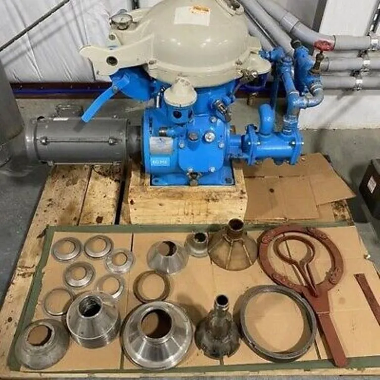 Hutchison-Hayes HH-219 oil purifier, SS bowl.