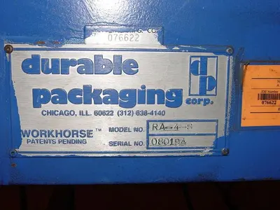 USED 2008 DURABLE PACKAGING RA-4-S