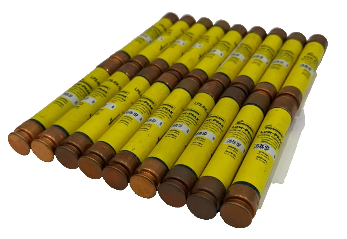 NEW LOT OF 18 BUSSMANN LPS-RK-1SP LOW-PEAK FUSES LPSRK1SP