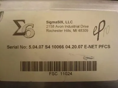 Sigma 6 E-Pro Fastening System Controller EPro Used