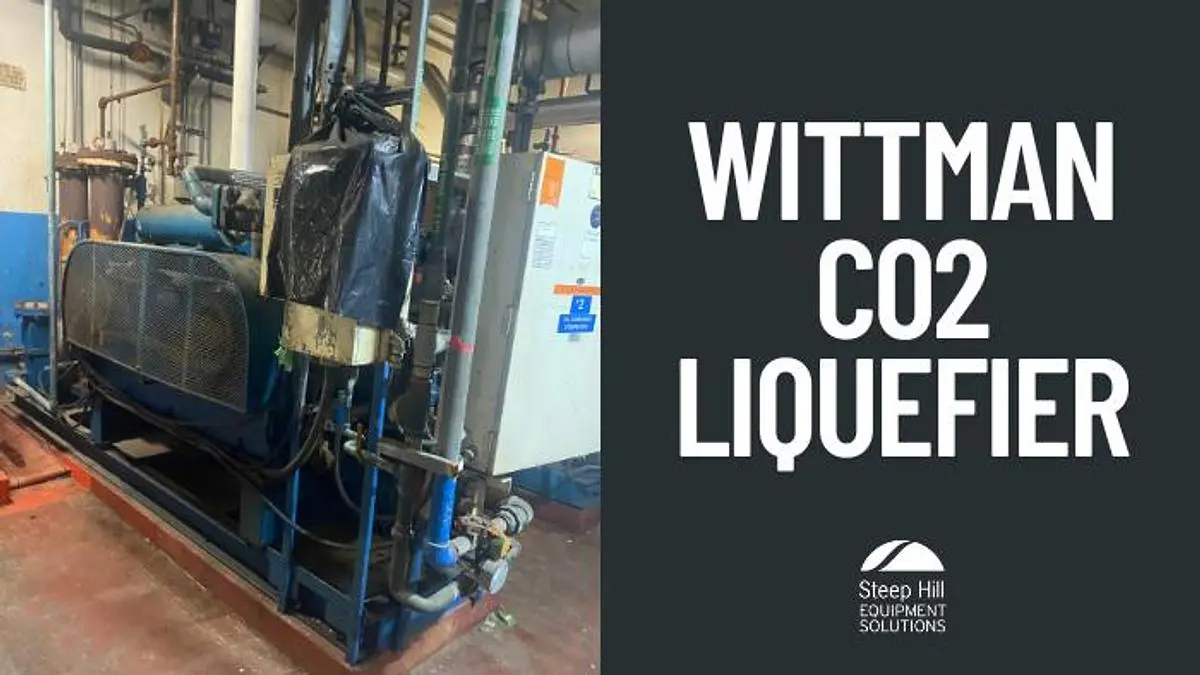 Wittman CO2 Packaged Liquefier with Compressor