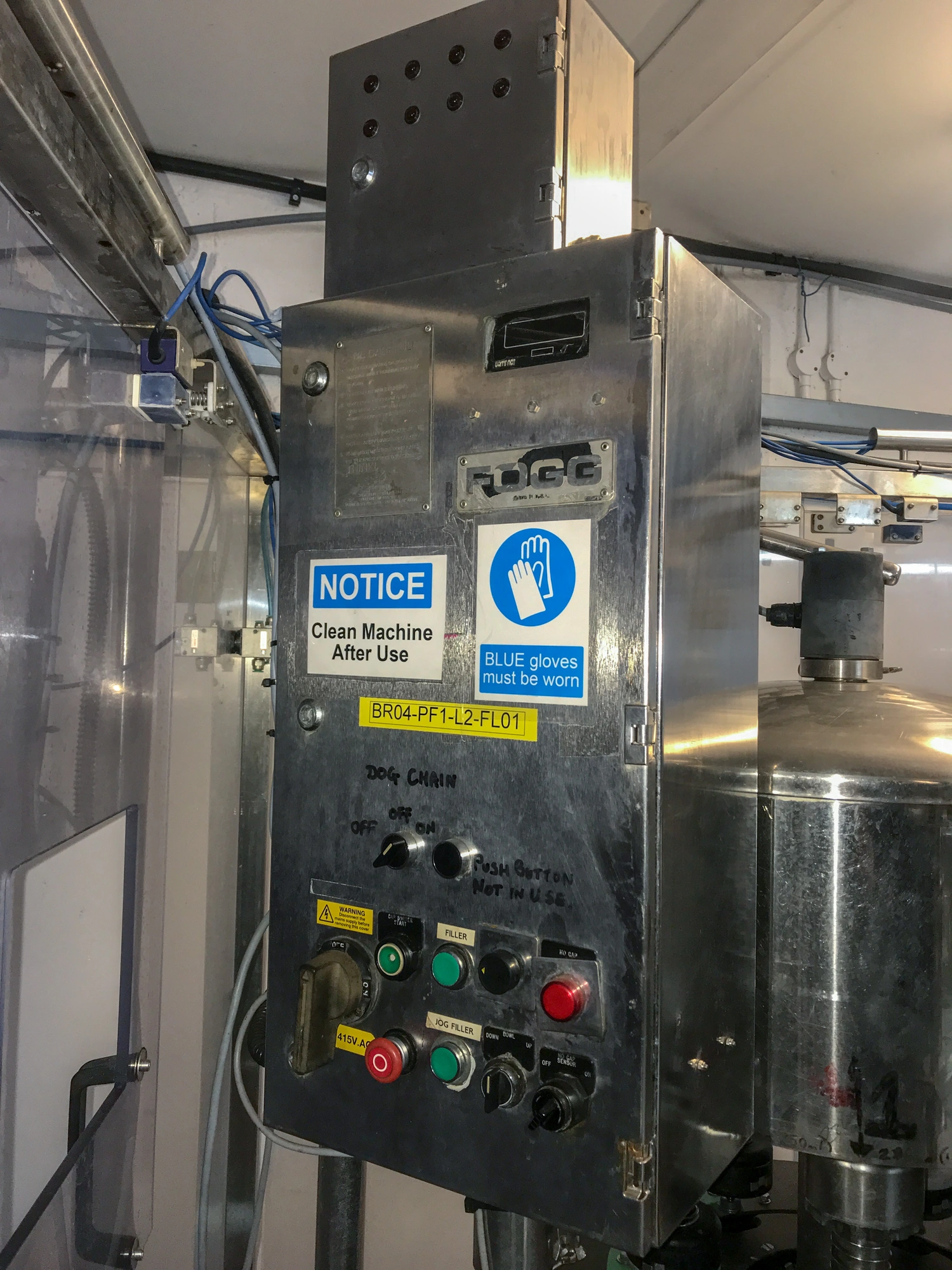 Complete filling line to fill 1L  bottles at a rate of 60 to 110 BPM