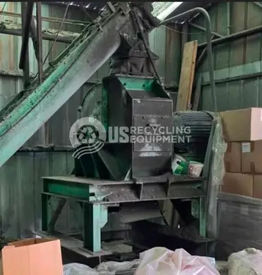 USED WILLIAMS 100HP HAMMERMILL WITH FEED AUGER