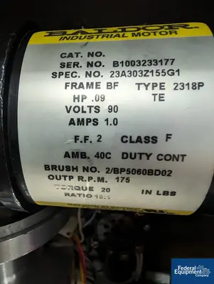 USED Precision 200 Liter Precision Stainless Reactor, 316L S/S, 45/100#