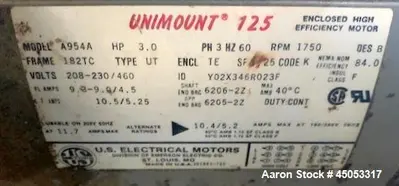 Used GEMCO 120 CU FT Double Cone - V Mixers Illinois US | Aaron Equipment #85352