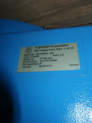 USED FLENDER CFW250