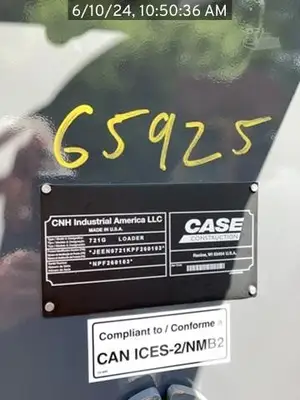 Used 2024 CASE 721G Wheel Loaders Maryland US | Core Equipment Group #1502047