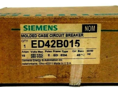 NEW SIEMENS ED42B015 CIRCUIT BREAKER