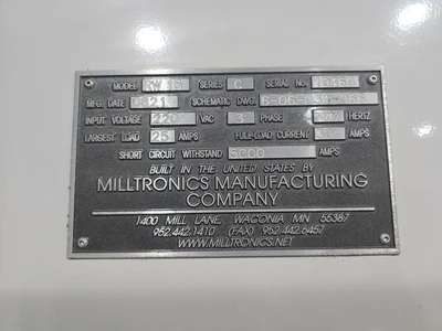 2021 Milltronic RW15 Vertical Machining Center w/ 16-Slot ATC