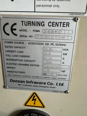 2006 DOOSAN DAEWOO PUMA 240M CNC Lathes | Amiron Machinery (4)
