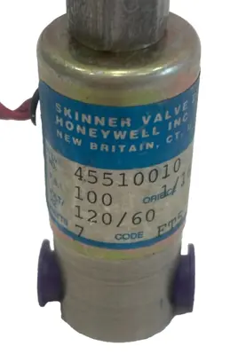 NEW HONEYWELL / SKINNER 45510010 SOLENOID VALVE 120/60
