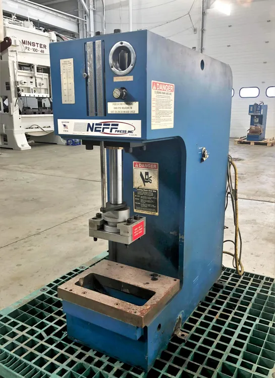 Used 2006 NEFF NEFF D7-5M PRESS C-Frame Presses | Alma Machinery #899615