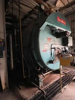 500 HP Cleaver Brooks 300 PSI Steam Boiler 1975
