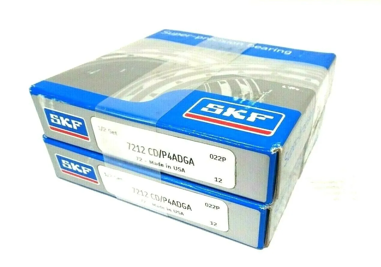 NEW SKF 7212 CD/P4ADGA BEARING SET 7212CDP4ADGA