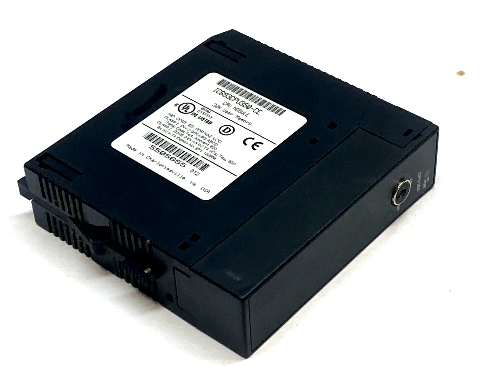 USED GE FANUC CPU 350 SERIES 90-30 PLC PROCESSOR MODULE