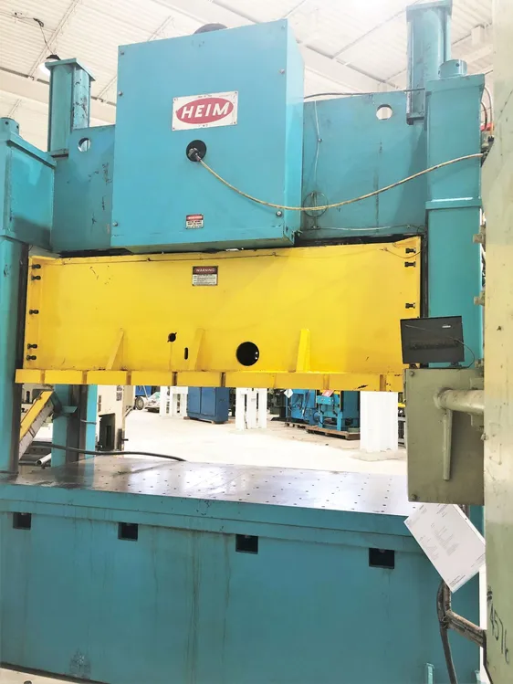 Used 1980 HEIM HEIM S300-48X102 PRESS Straight Side Presses | Alma Machinery #898797
