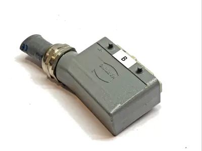 Used HARTING SIDE ENTRY HOOD W/ 09330162601 INSERT CONNECTOR Connector Accessories | Maverick Industrial Sales #1105216