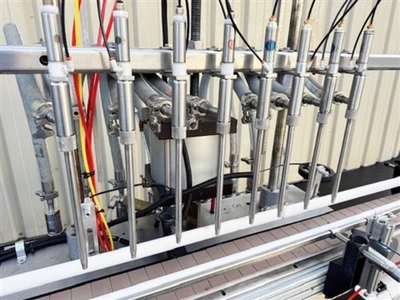 Acasi 8 Head Inline Piston Filler Model PI3300