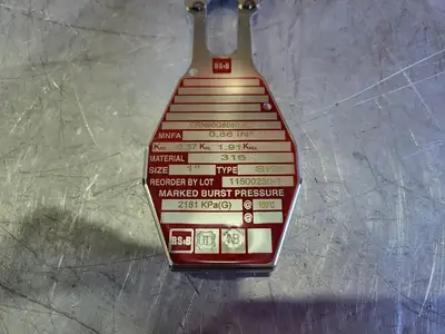 USED BS&B SAFETY SYSTEMS LLC 11500230-1