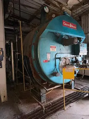500 HP Cleaver Brooks 300 PSI Steam Boiler 1975