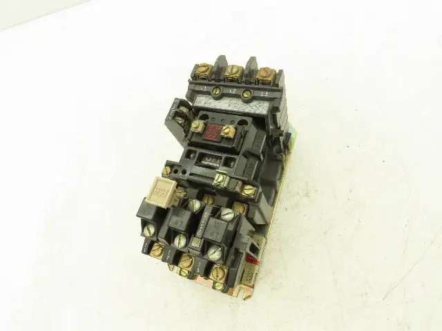Allen Bradley 509-BOD Motor Starter 575V 3Ph 10Hp Overload Relay 120V Coil