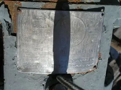 USED PACIFIC RVCMB 1-1/2