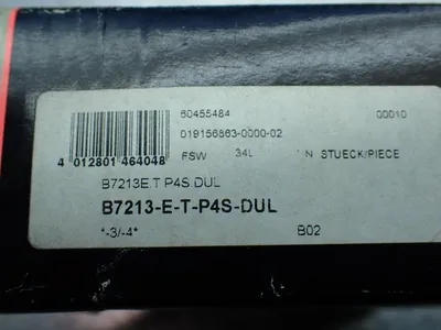 NEW FAG B7213ETP4SDUL